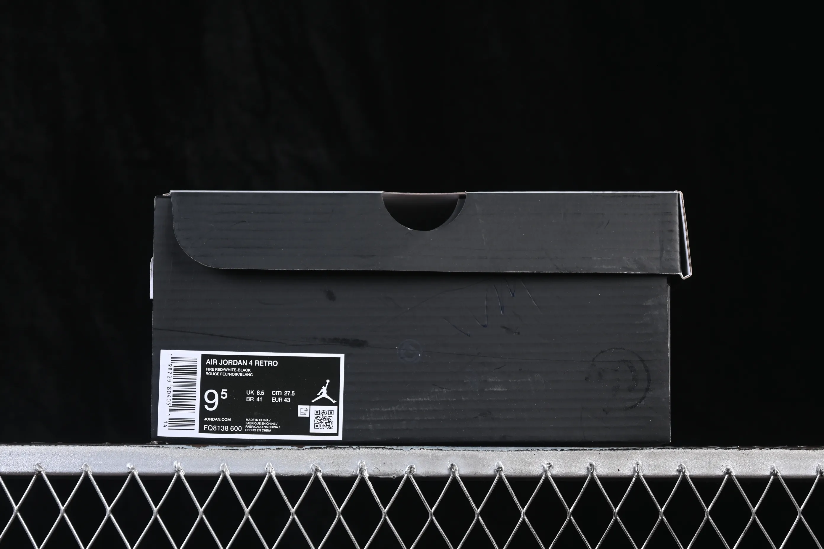 All categories Air Jordan Jordan series basketball shoes Air Jordan 4 Air Jordan 4 "Toro" AJ4 Joe 4 Big Red Bull replica basketball shoes FQ8138-600